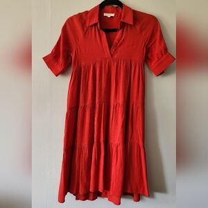 Red Midi Dress
